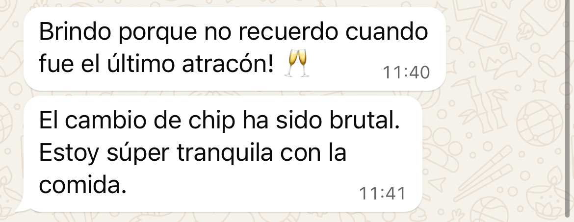 Mensaje de una alumna del Programa Amina