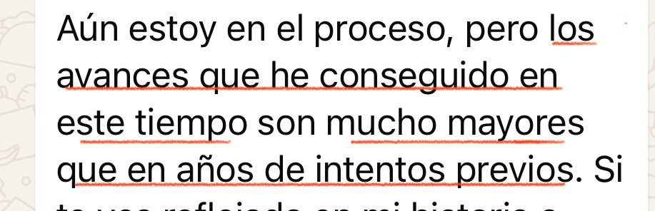 Mensaje de una alumna del Programa Amina