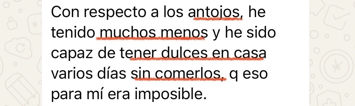 Mensaje de una alumna del Programa Amina